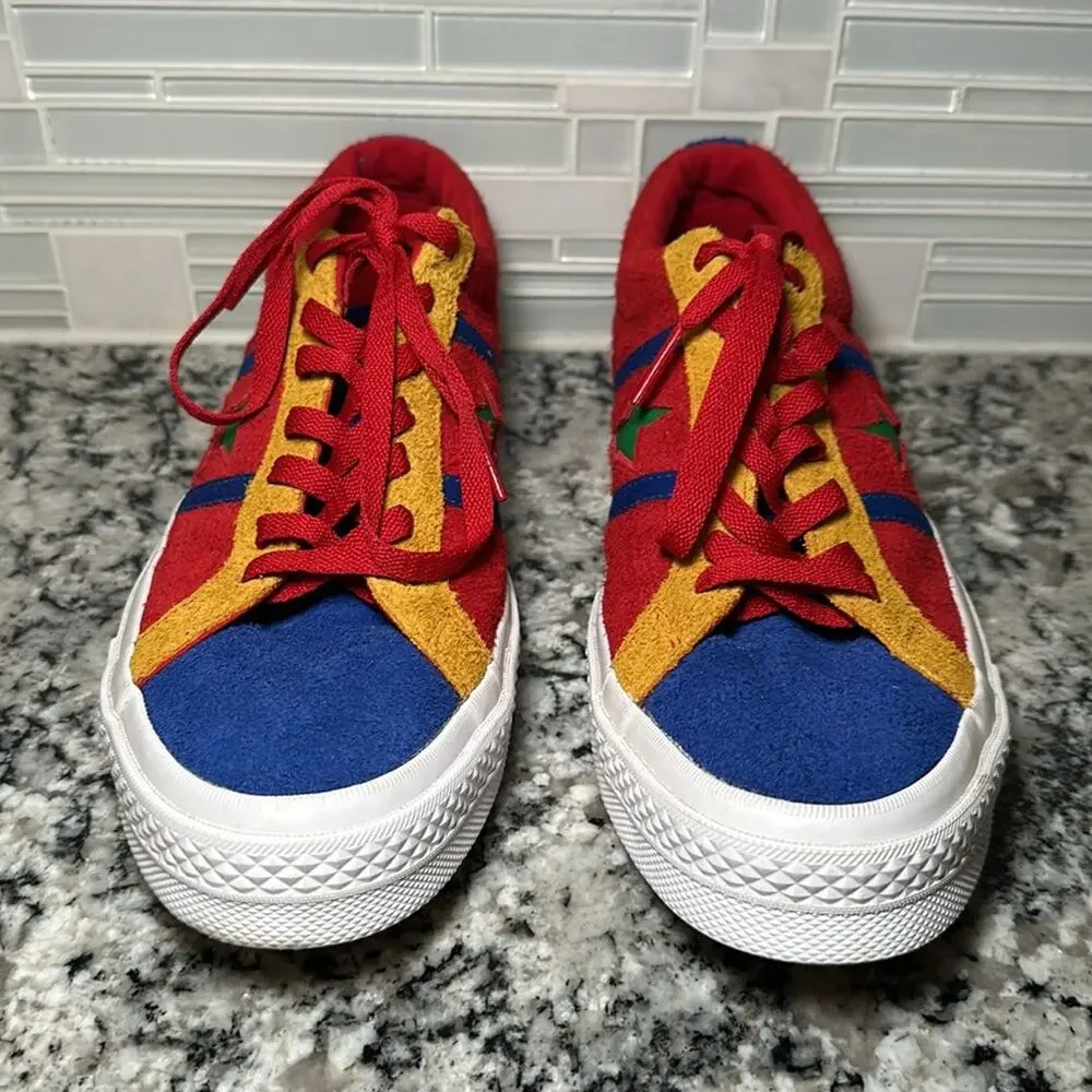 Converse One Star Academy Low Enamel Red Blue 2019 - 11.5 - Picture 3 of 8